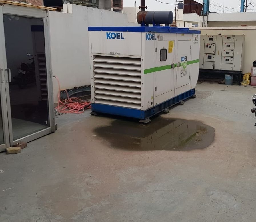 On-site generator power backup at the RAVACO unit